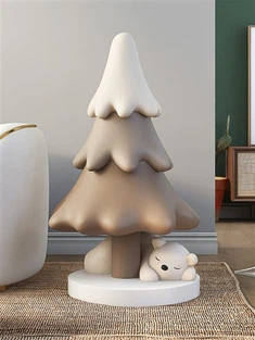 Jõulupuu ja poegade kuju